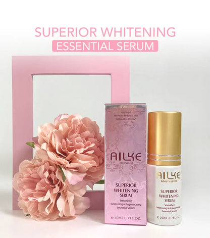 Crème de soin éclaircissante pour la peau AILKE, lotion éclaircissante, élimine les taches foncées avec glutathion, beurre de karité, crème corporelle hydratante