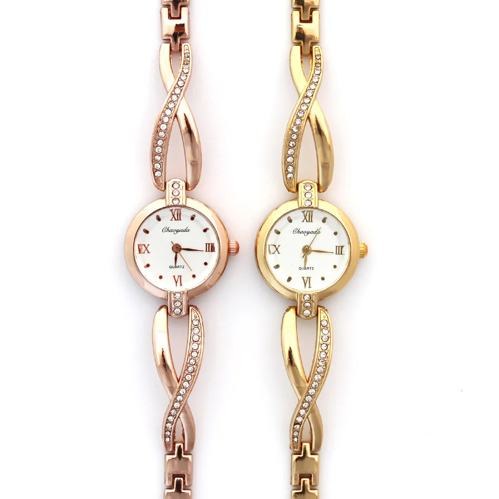Nouvelle montre-bracelet de luxe à quartz pour femmes, dames et femmes élégantes, horloge féminine, montre-bracelet, cadeaux.