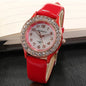 Nouvelles montres pour femmes, montres en cristal, montres pour dames WOMAGE, montre mode décontractée à quartz avec bracelet en cuir, montre femme 2020, reloj mujer
