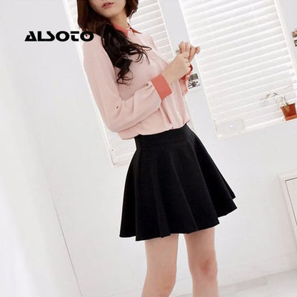 ALSOTO 2024 Style hiver et été marque jupe pour femmes élastique faldas dames jupe midi jupe sexy fille mini jupes courtes Saia Feminina
