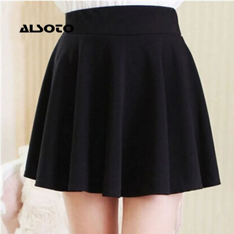 ALSOTO 2024 Style hiver et été marque jupe pour femmes élastique faldas dames jupe midi jupe sexy fille mini jupes courtes Saia Feminina