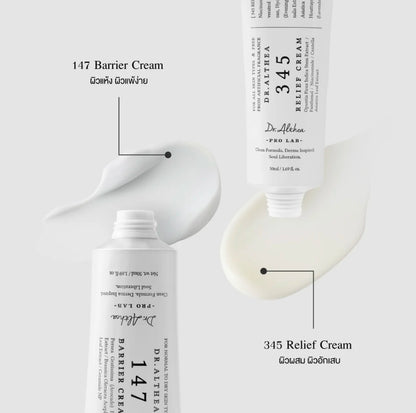 Crème Originale Dr.Althea 147 Barrier 345 Relief, crème antioxydante éclaircissante, hydratante, réparation intensive, brume essence coréenne