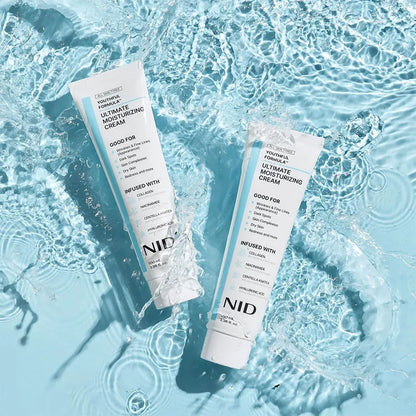 Crème hydratante ultime NIDA anti-âge réparatrice apaisante pour les pores, hydratant réparateur, essence blanchissante réduisant les rougeurs, soin de la peau
