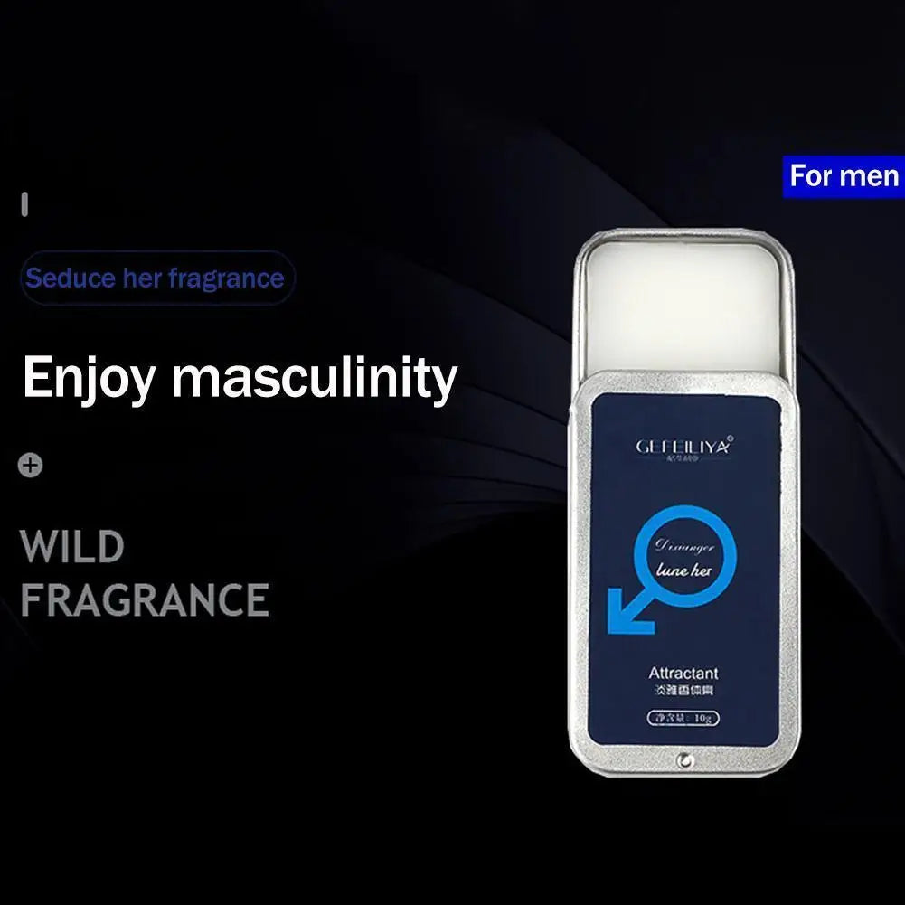 Baume parfumé aux phéromones pour le corps 10 g, fragrance longue durée, déodorant, parfum portable, eau de Cologne parfumée pour femmes, produit de soin de la peau
