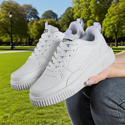 Chaussures décontractées pour femmes, respirantes, plates, pour la marche, baskets blanches, chaussures féminines de sport, de course, de marche en extérieur pour hommes