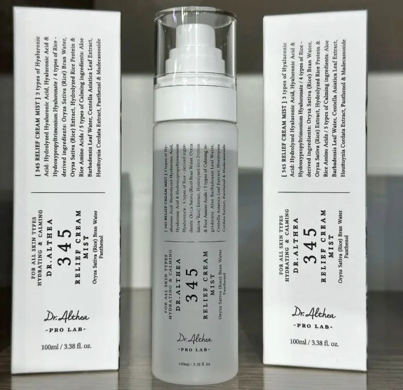 Crème Originale Dr.Althea 147 Barrier 345 Relief, crème antioxydante éclaircissante, hydratante, réparation intensive, brume essence coréenne