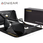 AOWEAR Lunettes d’aviation pour homme, lunettes de soleil polarisées miroir HD pour homme, lunettes de pilote pour la conduite, lunettes de soleil homme