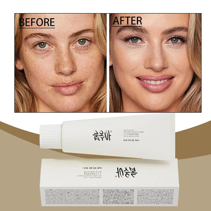 Crème visage raffermissante et liftante pour femmes 50 g - Crème coréenne anti-âge et anti-rides au collagène, hydratante, atténue les ridules et raffermit la peau