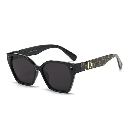 Nouvelle marque de mode de luxe lunettes de soleil pour femmes et hommes, élégantes lunettes œil-de-chat glamour pour femmes, lunettes de soleil tendance pour femmes, lunettes glamour.