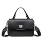 Sac à main Zency pour femme en cuir véritable avec poignée supérieure, style enveloppe simple et tendance, sac à bandoulière de marque de luxe, petit sac bandoulière croisé pour femme