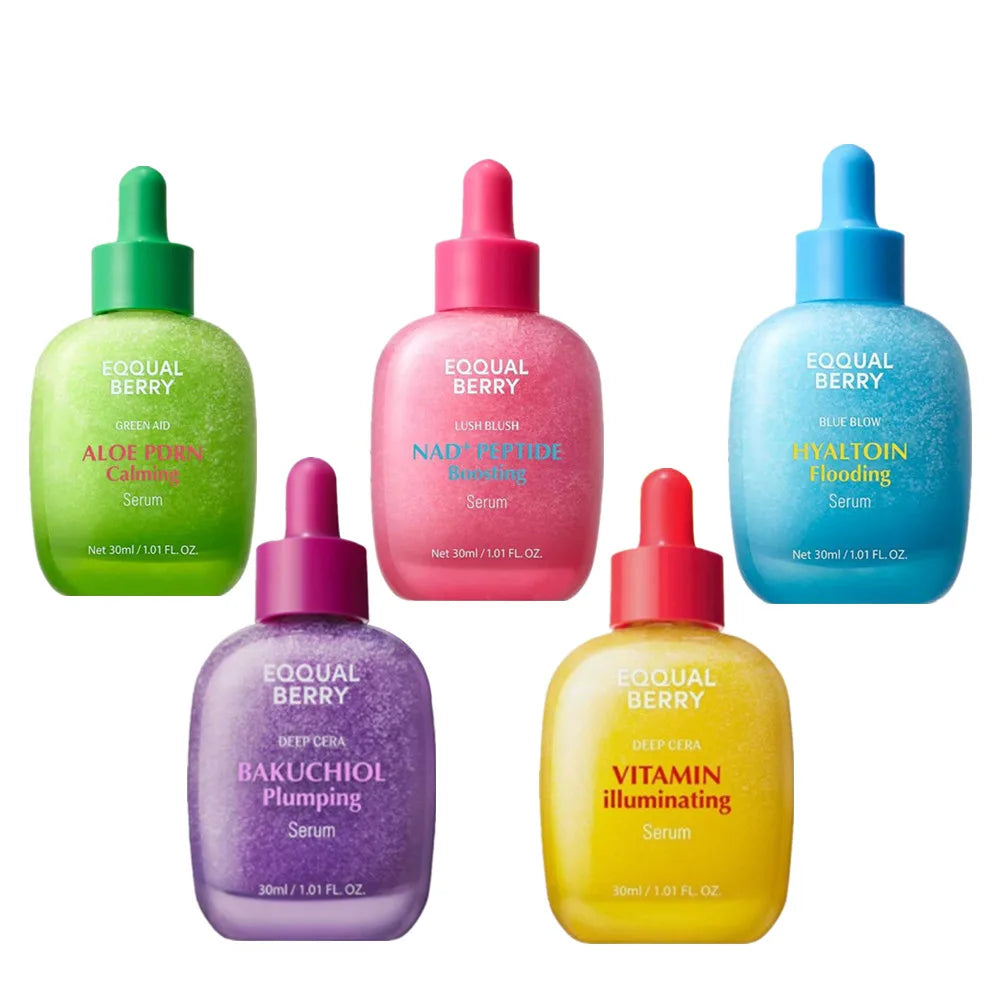 EQQUALBERRY BAKUCHIOL Sérum repulpant au bakuchiol et sérum à la vitamine C de soin coréen pour la peau, nourrissant et hydratant pour le visage.
Genre : Unisexe