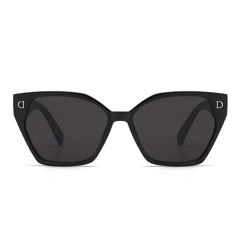Nouvelle marque de mode de luxe lunettes de soleil pour femmes et hommes, élégantes lunettes œil-de-chat glamour pour femmes, lunettes de soleil tendance pour femmes, lunettes glamour.