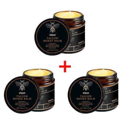 Lotion corporelle apaisante à la crème de miel et suif de bœuf, éclaircissante, atténuant les taches brunes, réduisant la mélanine, raffermissante, non grasse, hydratation durable.