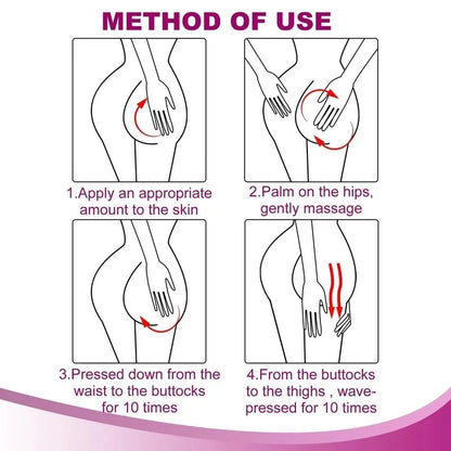 Crème d’augmentation des fesses, huile essentielle raffermissante pour rehausser les fesses, gros fessier, amélioration des hanches, resserrement et remodelage du corps sexy pour femmes