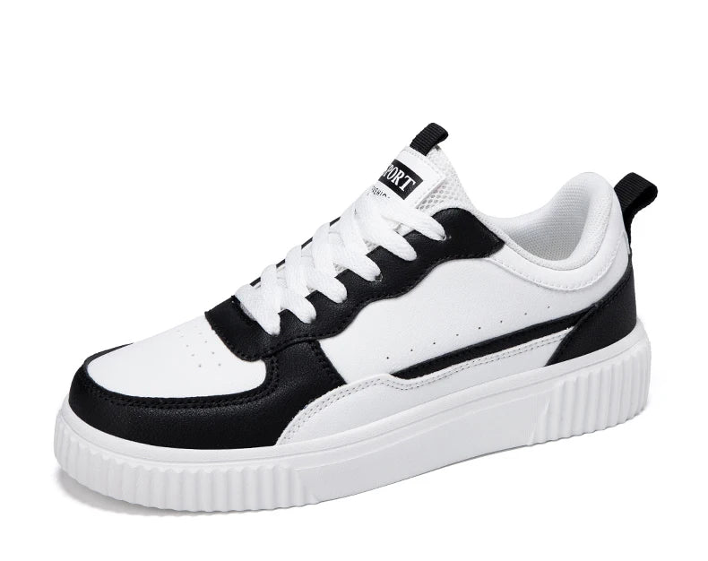 Chaussures décontractées pour femmes, respirantes, plates, pour la marche, baskets blanches, chaussures féminines de sport, de course, de marche en extérieur pour hommes