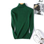 Pull femme automne-hiver 2026 à manches longues en maille, col roulé rabattable côtelé, doux et chaud, jumper pullover vêtements pour femme