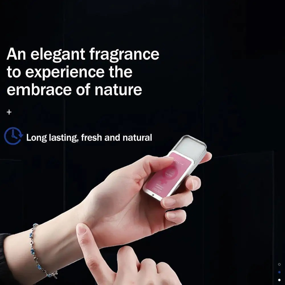 Baume parfumé aux phéromones pour le corps 10 g, fragrance longue durée, déodorant, parfum portable, eau de Cologne parfumée pour femmes, produit de soin de la peau