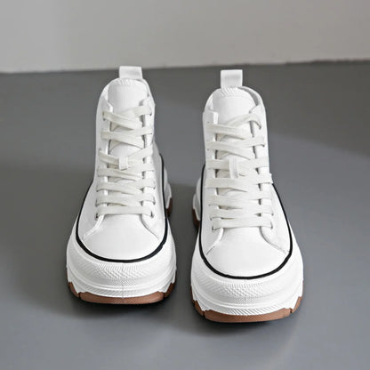 Chaussures en toile pour femmes 2024, baskets décontractées à plateforme avec étoiles, chaussures de sport et de course en toile, chaussures de tennis, baskets de marche d’extérieur.
