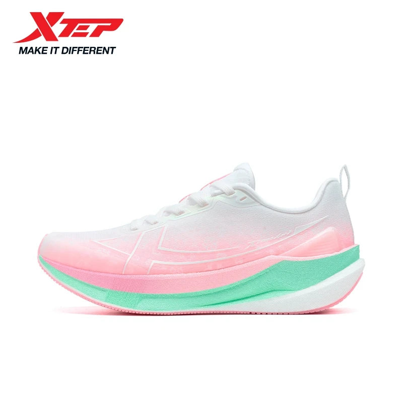 Chaussures de jogging et de course Xtep 2000km 5.0 pour femmes, amorti, design tendance, couleur durable et résistante, semelle élastique, baskets 874118110024