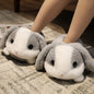 Pantoufles hamster câlines et mignonnes pour femmes, hiver automne, en peluche chaude, chaussures nuage pour chambre, pantoufles familiales pour femme, pantoufles animaux kawaii