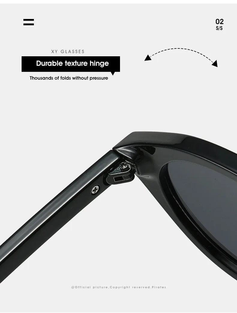 lunettes de soleil vintage petites rondes œil-de-chat pour femmes, nouvelle mode à rivets, sexy, noires léopard, lunettes de soleil tendance pour dames, lunettes d’extérieur modernes