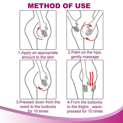 Crème d’augmentation des fesses, huile essentielle raffermissante pour rehausser les fesses, gros fessier, amélioration des hanches, resserrement et remodelage du corps sexy pour femmes