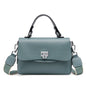 Sac à main Zency pour femme en cuir véritable avec poignée supérieure, style enveloppe simple et tendance, sac à bandoulière de marque de luxe, petit sac bandoulière croisé pour femme