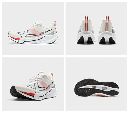 Chaussures de jogging et de course Xtep 2000km 5.0 pour femmes, amorti, design tendance, couleur durable et résistante, semelle élastique, baskets 874118110024