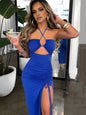 Robes midi sexy sans manches pour femme, dos nu, coupe slim, pour boîte de nuit et soirée, robe moulante élégante pour femme, vestidos elegantes para mujer