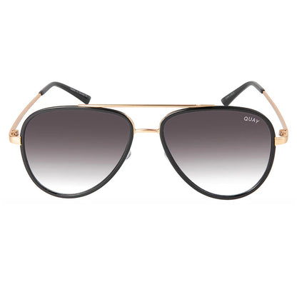 Lunettes de soleil aviateur de marque de mode pour femmes, vintage, de créateur, tout-en-un, lunettes de soleil pour femmes, rétro, monture en alliage, lunettes Quay UV400