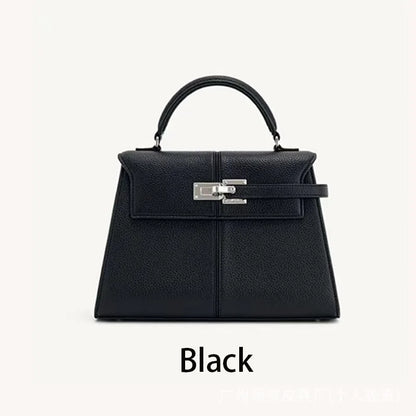 Sac trapézoïdal JW PEI, nouveau style, en cuir véritable, sac pour femme, haut de gamme, polyvalent, sac bandoulière, tendance, style niche