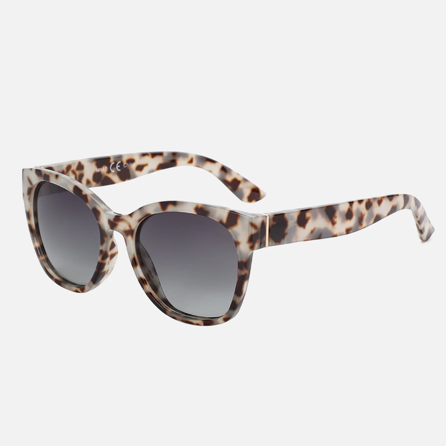 Lunettes de soleil polarisées œil de chat ZENOTTIC Fashion pour femmes - Lunettes de soleil surdimensionnées avec protection UV400, style rétro et design créateur