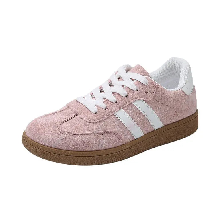 Baskets plates pour femmes, chaussures de tennis mode pour dames, chaussures vulcanisées à lacets, baskets d’extérieur pour l’automne, chaussures de skate pour étudiantes, chaussures décontractées.