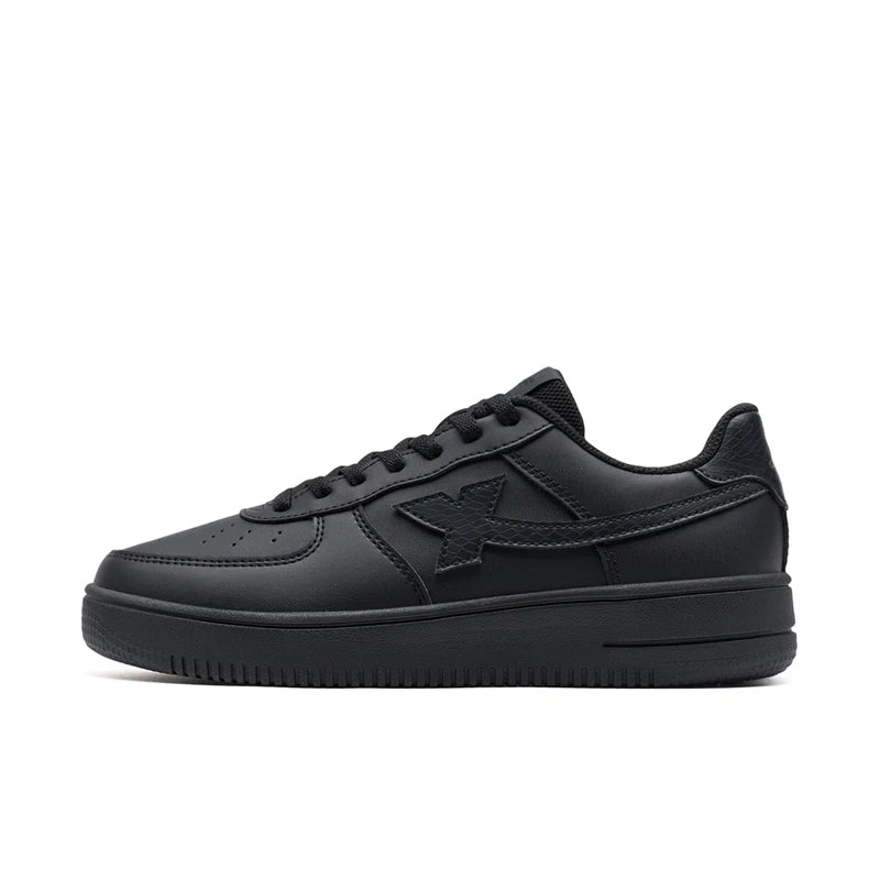 Baskets blanches Xtep pour femmes, printemps 2026, chaussures de couple polyvalentes, tendance et décontractées, à semelle épaisse rehaussante, chaussures de sport pour femmes 874118319851