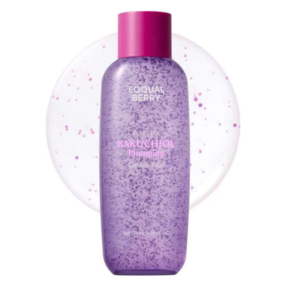 Sérum coréen de soin de la peau EQQUALBERRY BAKUCHIOL au bakuchiol repulpant et sérum à la vitamine C pour nourrir et hydrater la peau du visage.