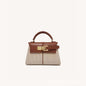 Sac trapézoïdal JW PEI, nouveau style, en cuir véritable, sac pour femme, haut de gamme, polyvalent, sac bandoulière, tendance, style niche