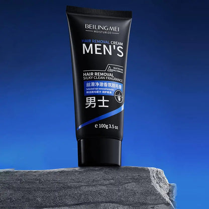 Crème dépilatoire pour hommes et femmes, indolore, lisse et rafraîchissante, redessine la confiance en soi, profitez d’une peau soyeuse, 60 ml/100 g