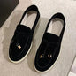 Chaussures plates pour femmes 2025 nouvelle tendance printemps automne, mocassins compensés en daim, décontractés, chaussures de marche antidérapantes pour femmes, Chaussure Femme Scarpe Da Donna