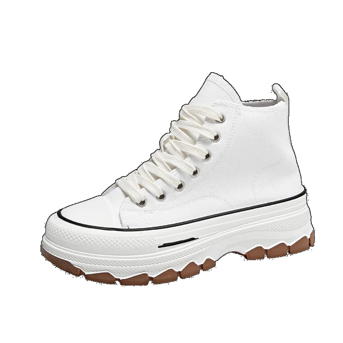 Chaussures en toile pour femmes 2024, baskets décontractées à plateforme avec étoiles, chaussures de sport et de course en toile, chaussures de tennis, baskets de marche d’extérieur.