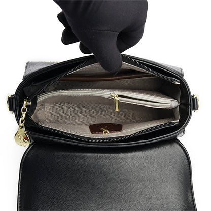 Sacs bandoulière en cuir crocodile 2024 pour femmes, sacs messager d’épaule pour femme, sacs à main et porte-monnaie de luxe de créateur pour dames.