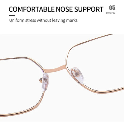 JMISUS Fashion Femme Lunettes optiques carrées avec verres correcteurs anti-lumière bleue photochromiques gris en forme de papillon, lunettes de vue sur ordonnance