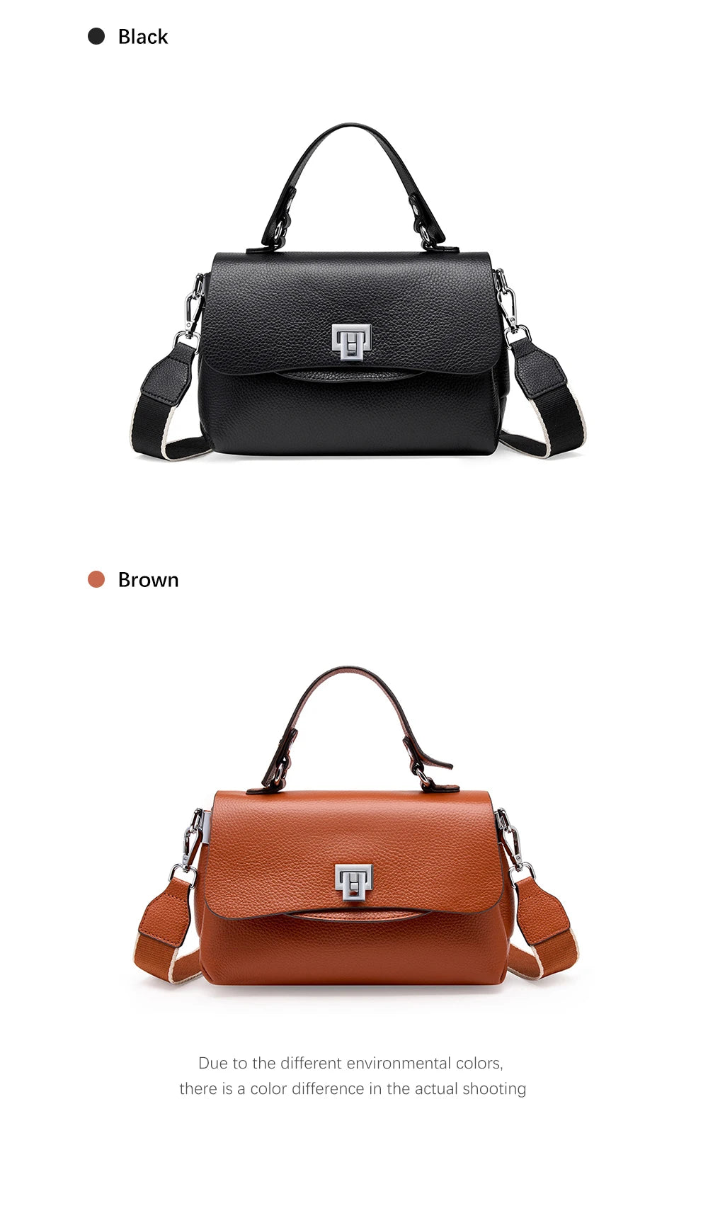 Sac à main Zency pour femme en cuir véritable avec poignée supérieure, style enveloppe simple et tendance, sac à bandoulière de marque de luxe, petit sac bandoulière croisé pour femme