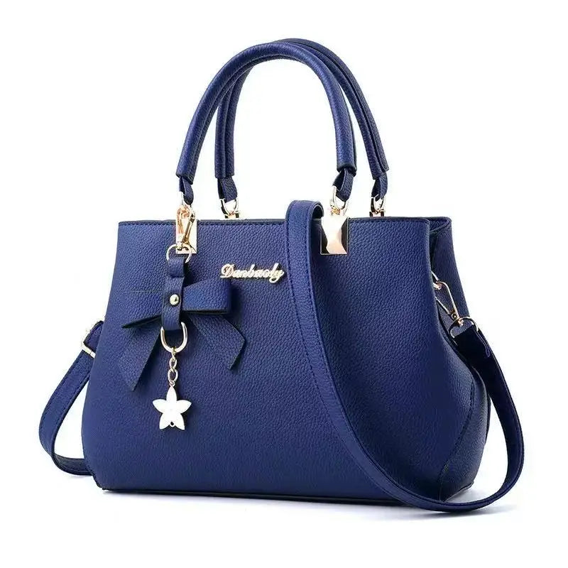 Nouvelle version coréenne tendance automne-hiver, sac pour femme avec nœud, sac portable à bandoulière, sac messager, sac « killer », sac pour maman, grande capacité