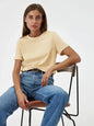 Bornladies Summer T-shirt femme 100 % coton, basique, tendance, uni, manches courtes, haut à superposer ample, 230 g/m², hauts et chemises