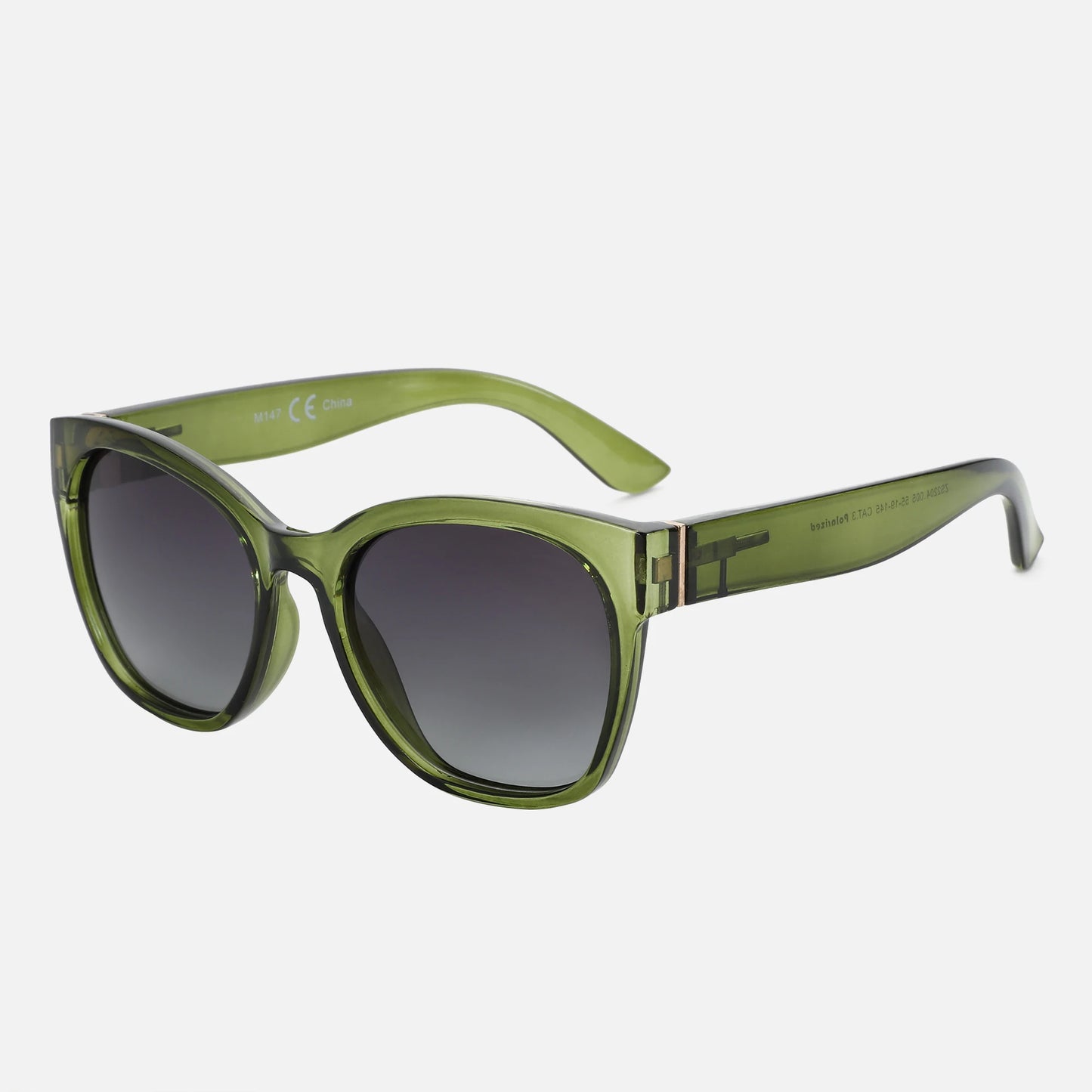 Lunettes de soleil polarisées œil de chat ZENOTTIC Fashion pour femmes - Lunettes de soleil surdimensionnées avec protection UV400, style rétro et design créateur