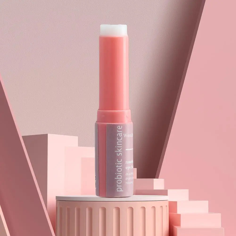 2 pièces pour femmes Baume contour des yeux extra rénovateur à l’églantier hydratant en stick, stick baume liftant et hydratant, estompe les ridules et réduit les poches sous les yeux