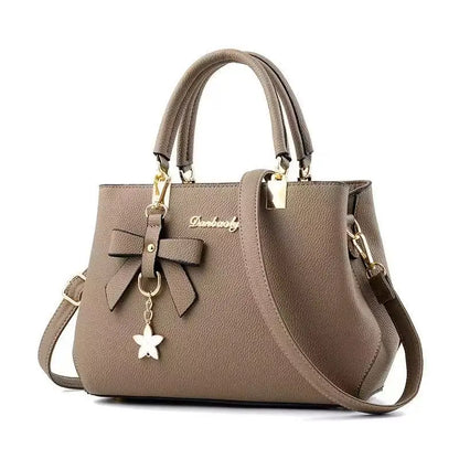 Nouvelle version coréenne tendance automne-hiver, sac pour femme avec nœud, sac portable à bandoulière, sac messager, sac « killer », sac pour maman, grande capacité