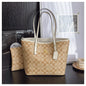Sac à main de luxe pour femme de créateur à une épaule, imprimé vintage mode parisienne, grand sac fourre-tout portable à grande capacité, pochette, sac à main.