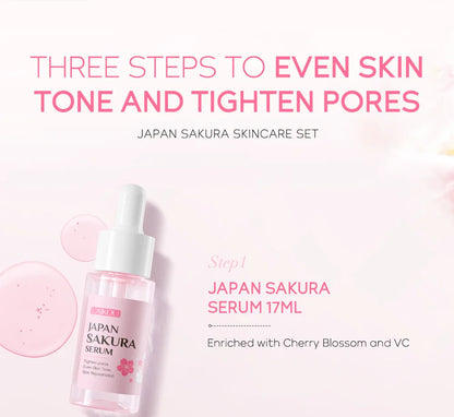 Ensemble de soins de la peau à la vitamine C LAIKOU 3 pièces : crème pour le visage, sérum et crème contour des yeux, hydratant, anti-rides, kit de soins du visage