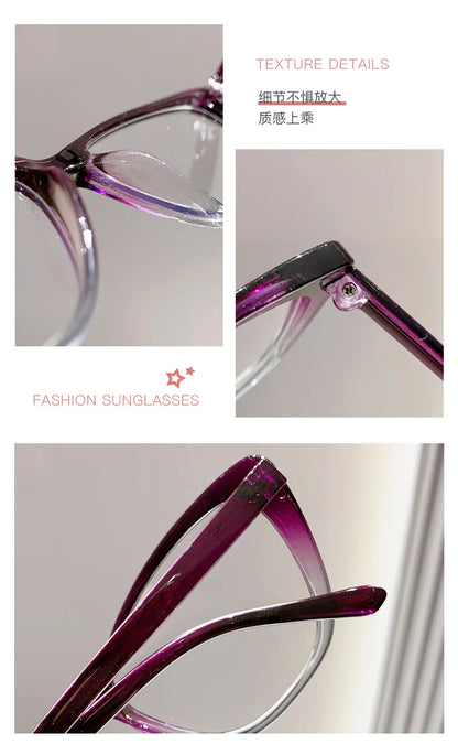 Lunettes de lecture tendance pour femmes et hommes, design luxueux, lunettes de presbytie œil de chat, protection anti-lumière bleue pour femme